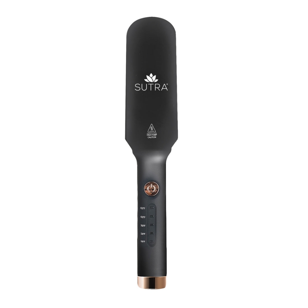 Bran Sutra Supreme IR Infrared Straightening Brush 3.0 Ionic, Titanium